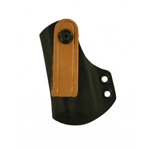IWB Medium Duty Magazine Carrier for a Sig 229, l/h, Kydex, Black, Canted, Natural Strap