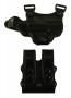 Under Taker for a CZ P09, r/h, Cowhide, Black, Lined